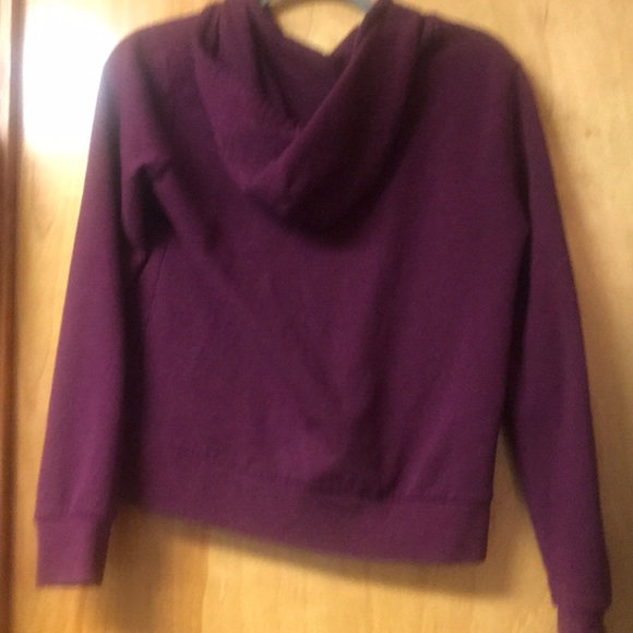 Maroon zip up hoodie - Picture 2 of 2